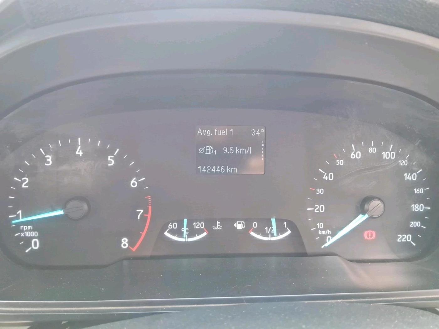 2018 Ford Ecosport TITANIUM 1.5L PETROL, Petrol, Manual, 1,42,446 km, interior