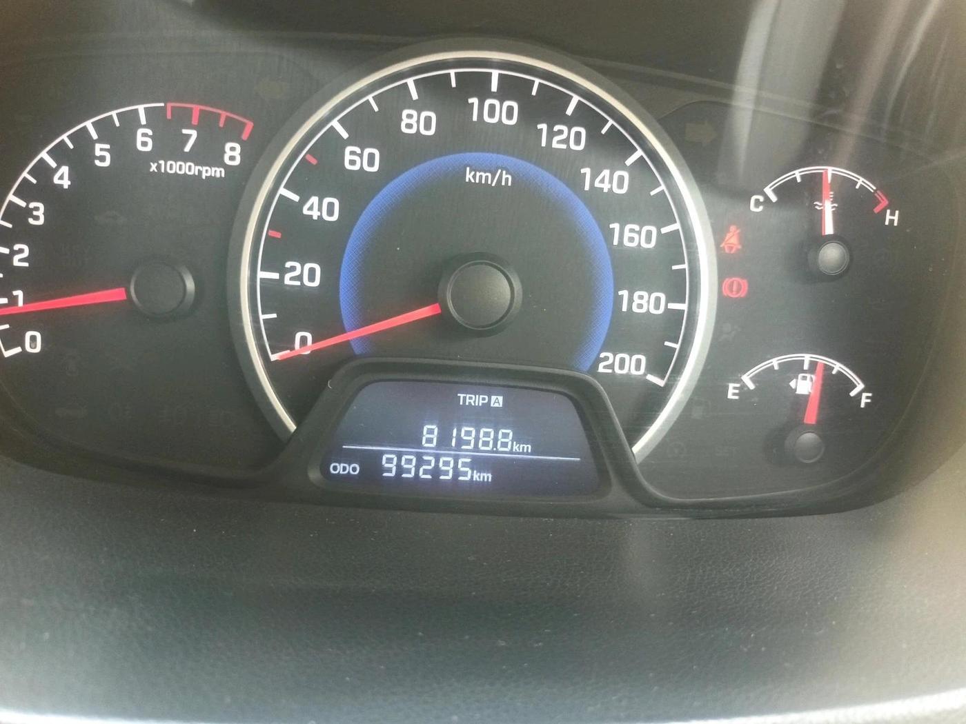 2018 Hyundai Grand i10 MAGNA 1.2 KAPPA VTVT, Petrol, Manual, 99,295 km, interior