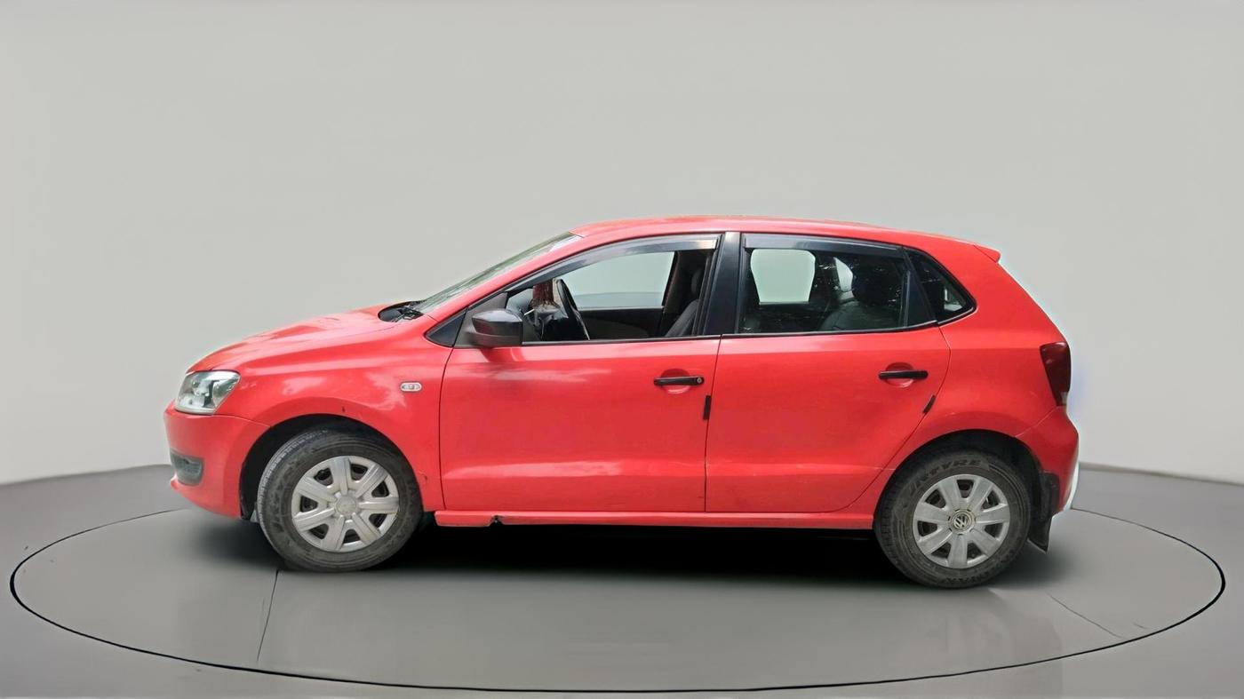 2011 Volkswagen Polo TRENDLINE 1.2L PETROL, Petrol, Manual, 1,40,964 km, exterior