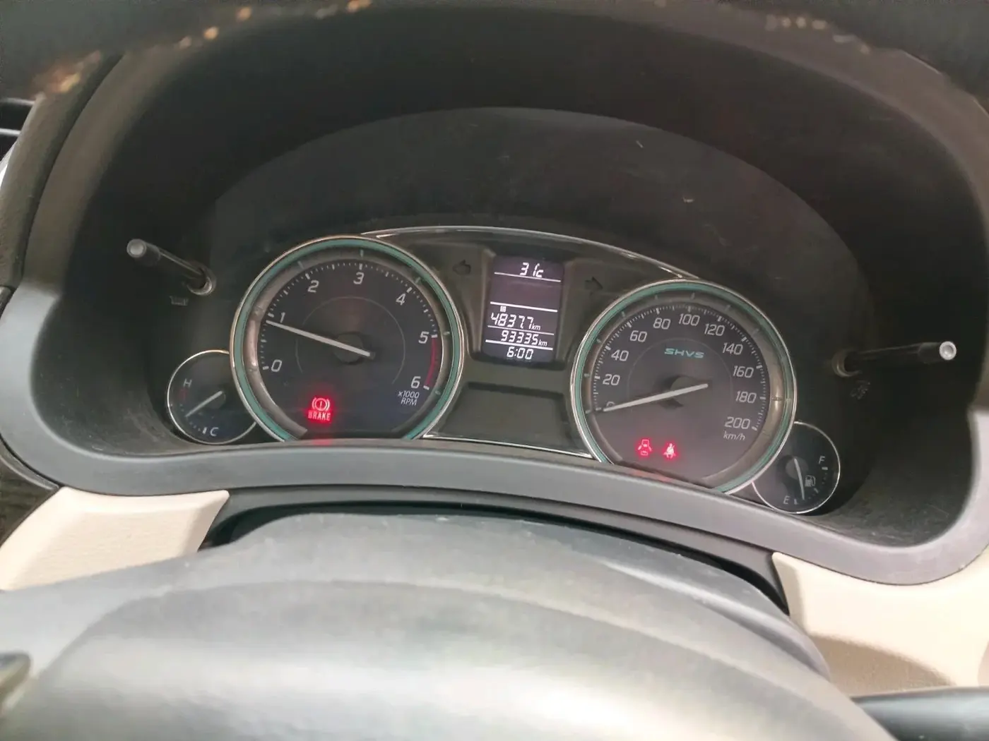 2017 Maruti Ciaz VDI+ SHVS, Diesel, Manual, 93,335 km, interior