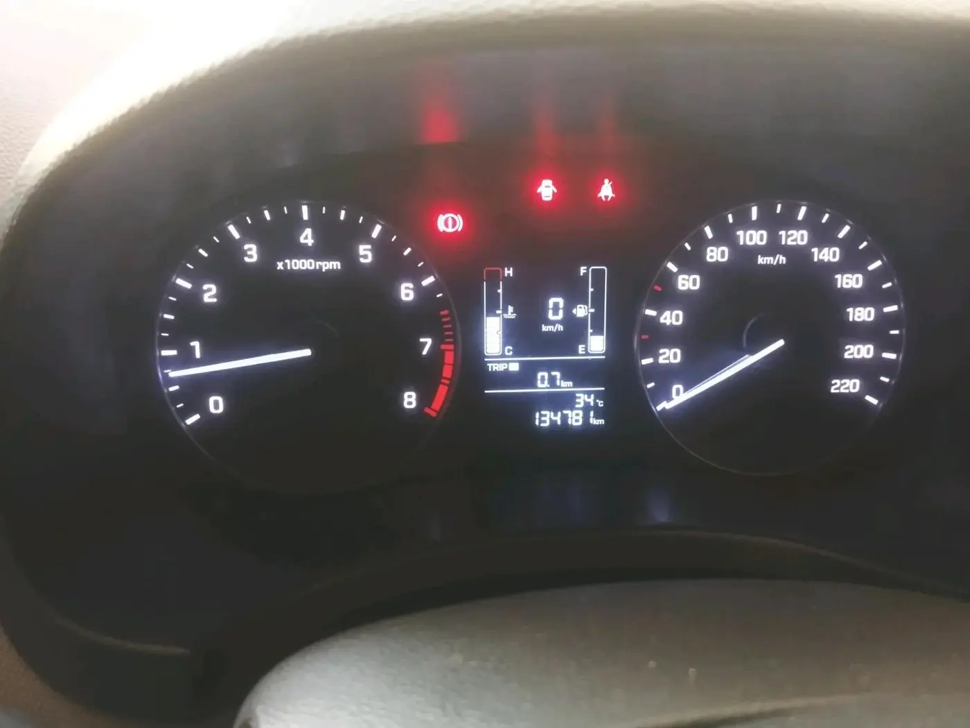 2015 Hyundai Creta SX PLUS 1.6 PETROL, Petrol, Manual, 1,34,781 km, interior