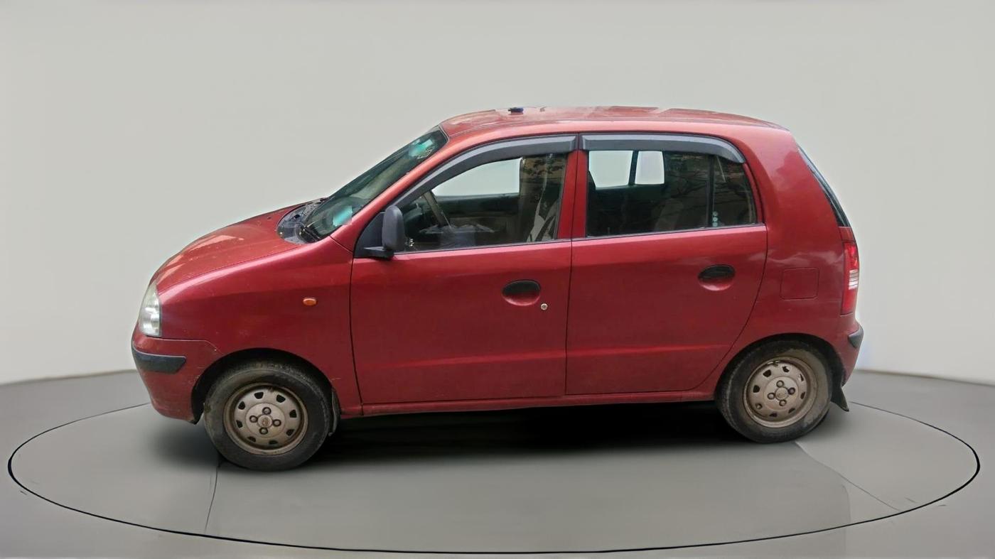 2012 Hyundai Santro Xing GL, CNG, Manual, 1,17,359 km, exterior