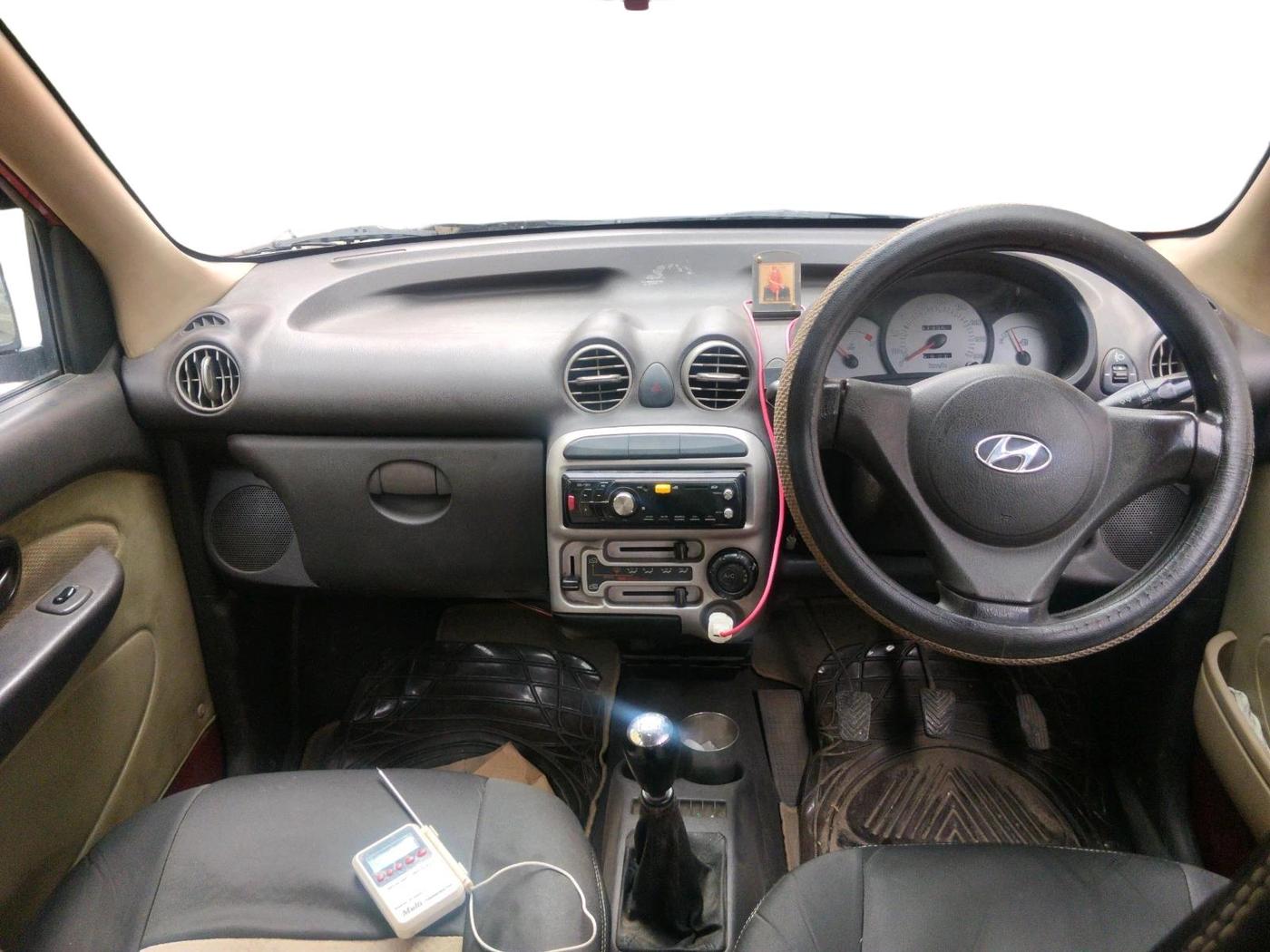 2012 Hyundai Santro Xing GL, CNG, Manual, 1,17,359 km, interior