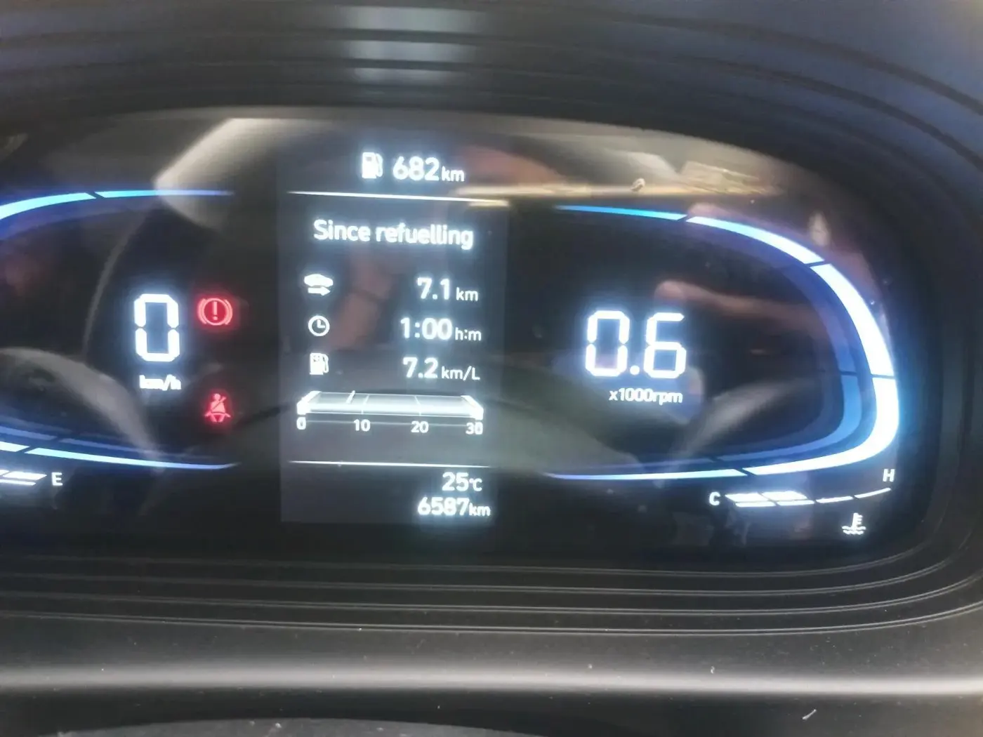 2024 Hyundai VENUE E Plus 1.2 Petrol, Petrol, Manual, 6,587 km, interior