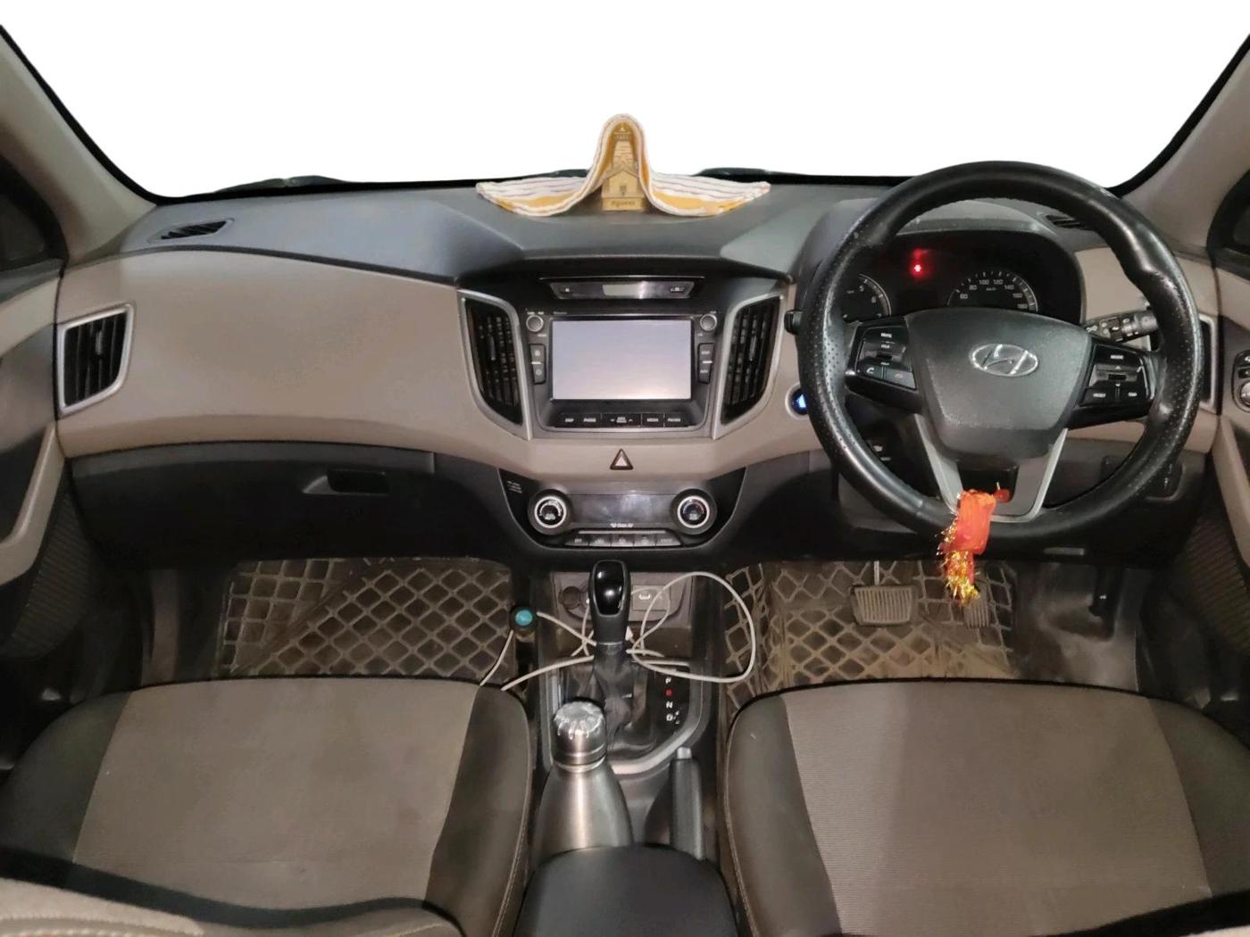 2016 Hyundai Creta SX PLUS AT 1.6 PETROL, Petrol, Automatic, 90,825 km, interior