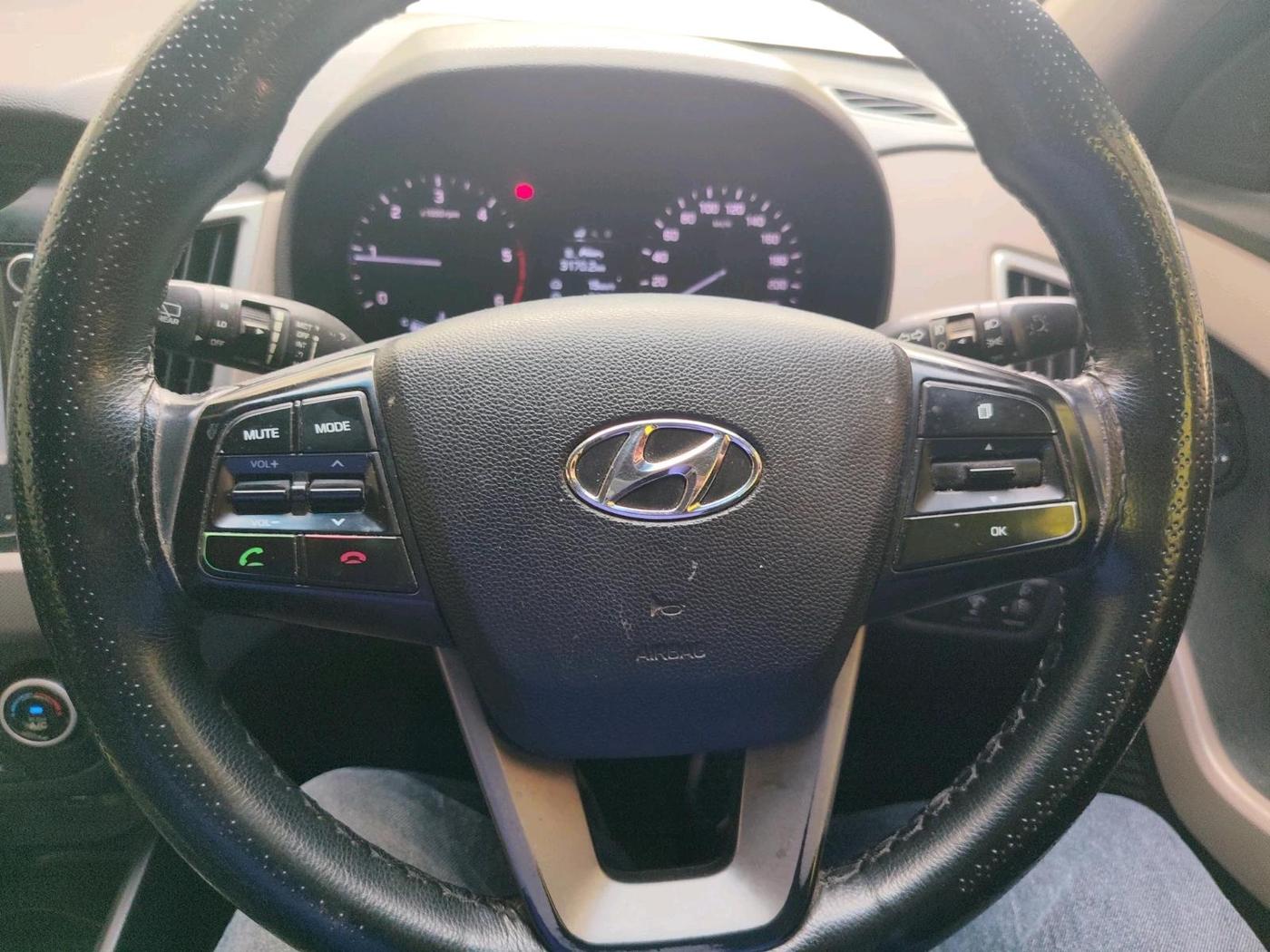 2016 Hyundai Creta SX (O) 1.6 DIESEL, Diesel, Manual, 75,036 km, interior