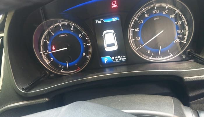2018 Maruti Baleno ZETA CVT PETROL 1.2, Petrol, Automatic, 55,169 km, interior