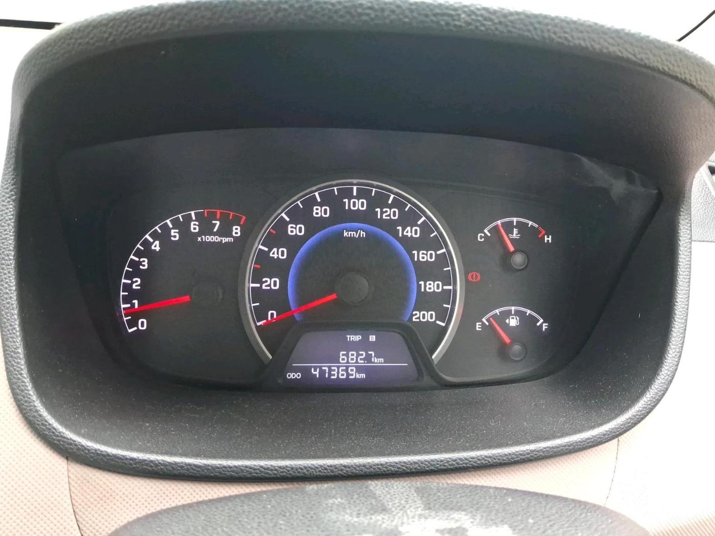 2014 Hyundai Grand i10 MAGNA 1.2 KAPPA VTVT, Petrol, Manual, 47,369 km, interior