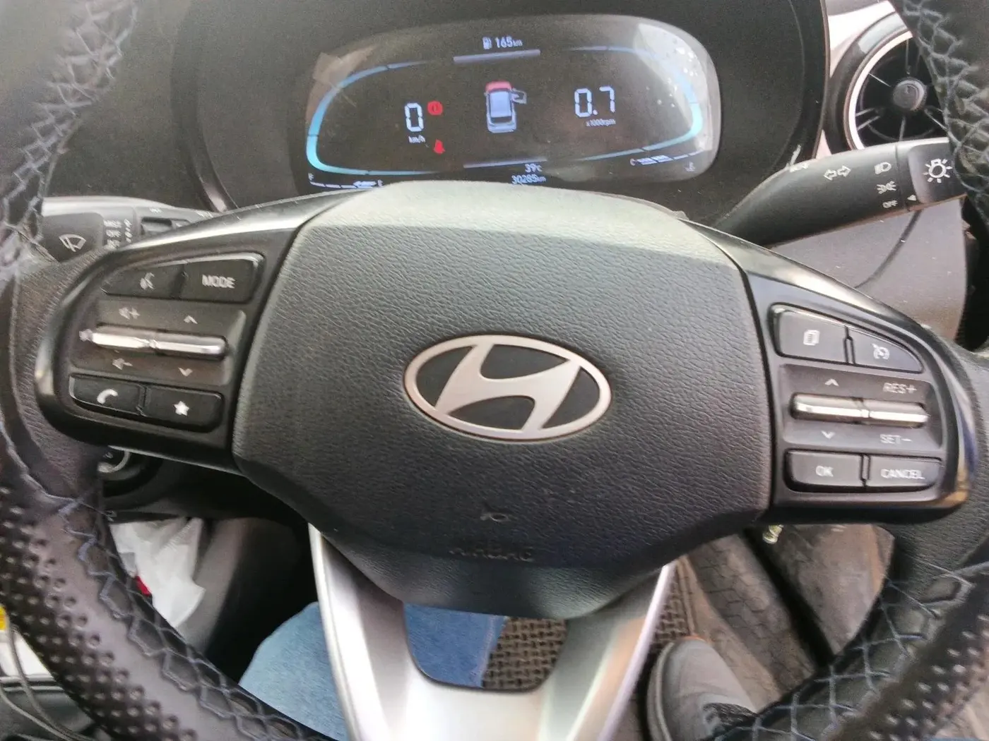 2023 Hyundai EXTER SX 1.2 MT, Petrol, Manual, 30,285 km, interior