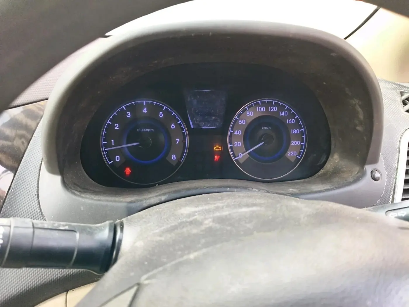 2011 Hyundai Verna FLUIDIC 1.6 VTVT SX, Petrol, Manual, 69,510 km, interior