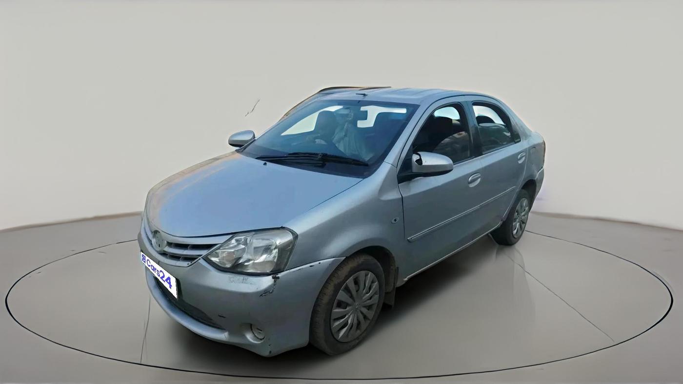 2014 Toyota Etios G, CNG, Manual, 1,42,868 km, exterior
