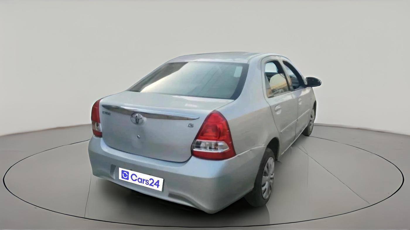 2014 Toyota Etios G, CNG, Manual, 1,42,868 km, exterior