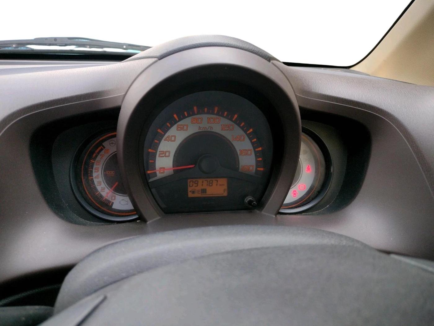 2012 Honda Brio E MT, Petrol, Manual, 91,787 km, interior