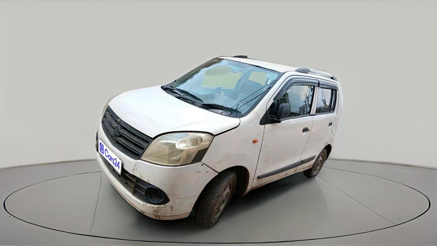 2012 Maruti Wagon R 1.0 LXI, Petrol, Manual, 99,713 km, exterior