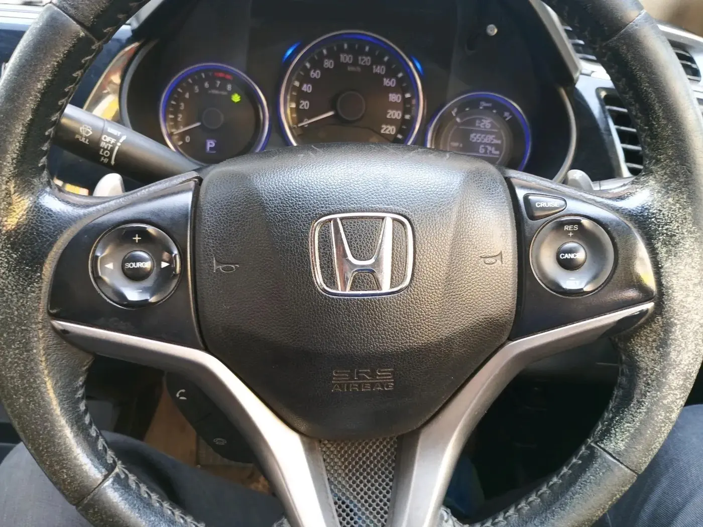 2015 Honda City 1.5L I-VTEC VX CVT, CNG, Automatic, 1,55,585 km, interior