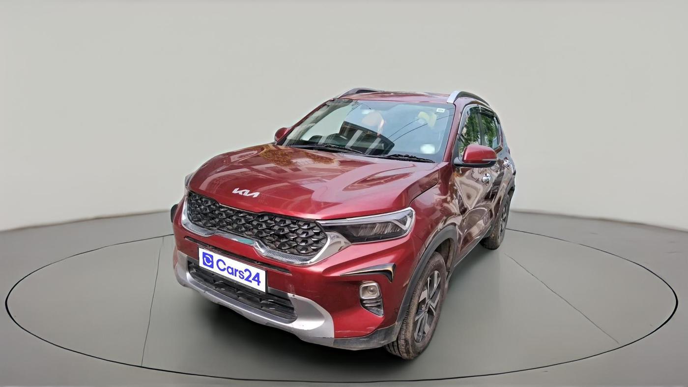 2021 KIA SONET HTX 1.5 AT, Diesel, Automatic, 1,03,789 km, exterior