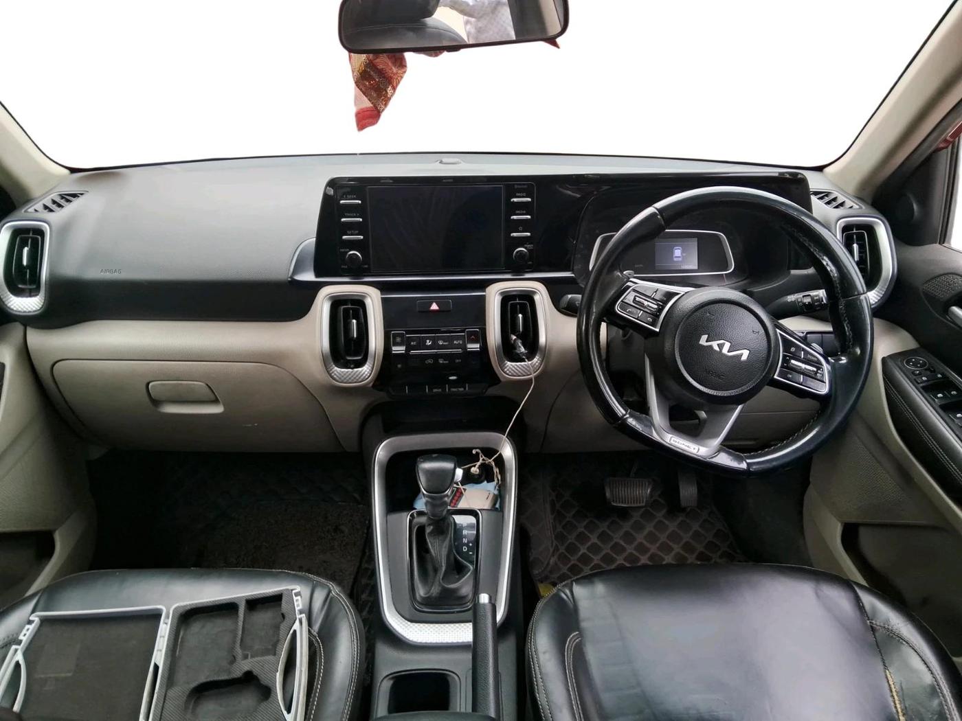 2021 KIA SONET HTX 1.5 AT, Diesel, Automatic, 1,03,789 km, interior
