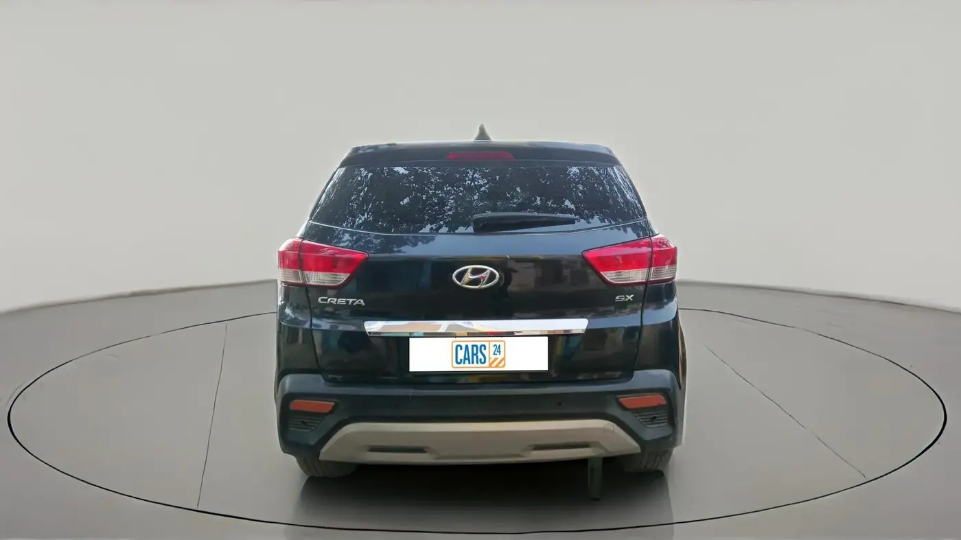 2018 Hyundai Creta SX AT 1.6 DIESEL, Diesel, Automatic, 1,29,038 km, exterior