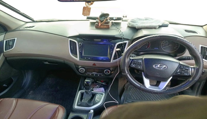 2018 Hyundai Creta SX AT 1.6 DIESEL, Diesel, Automatic, 1,29,038 km, interior