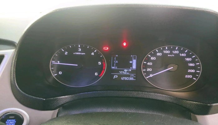 2018 Hyundai Creta SX AT 1.6 DIESEL, Diesel, Automatic, 1,29,038 km, interior