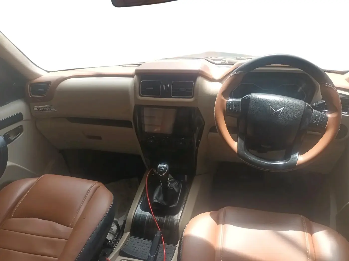 2023 Mahindra SCORPIO CLASSIC S 7STR, Diesel, Manual, 32,077 km, interior