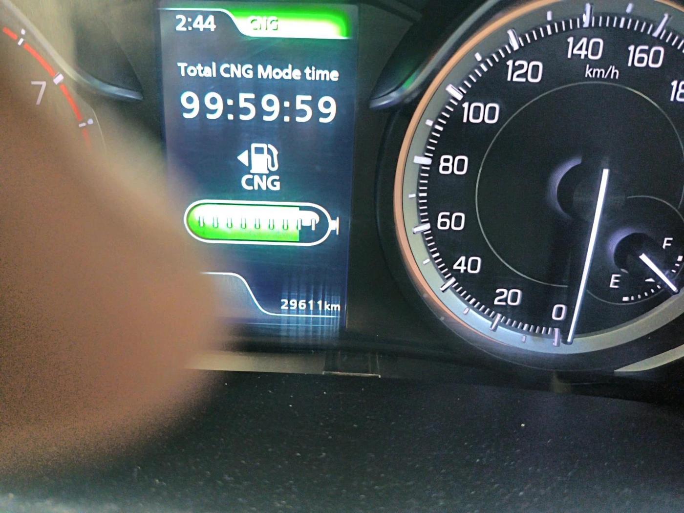 2023 Maruti Ertiga   VXI (O) CNG, CNG, Manual, 29,611 km, interior