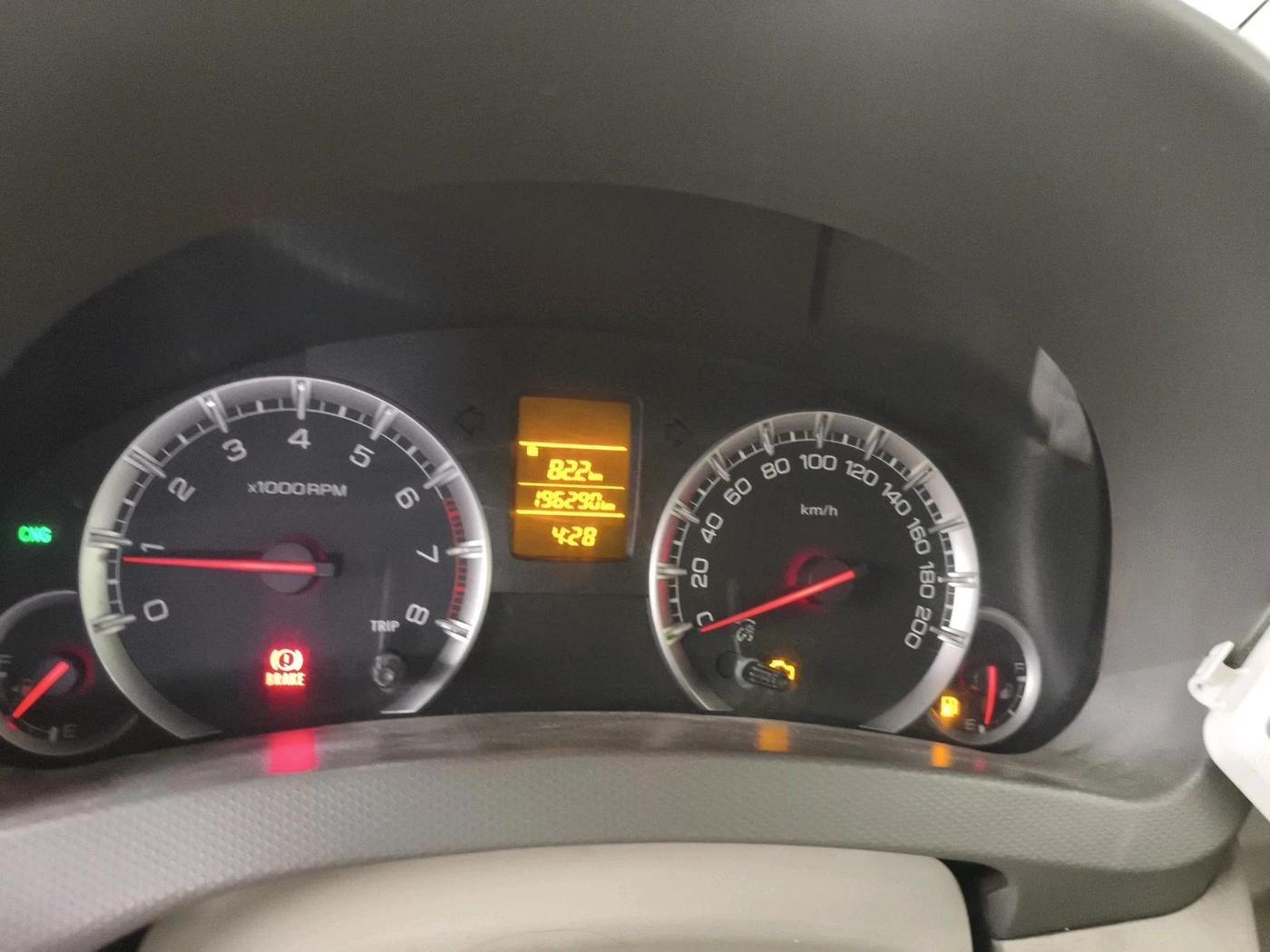 2017 Maruti Ertiga VXI CNG, CNG, Manual, 1,96,290 km, interior