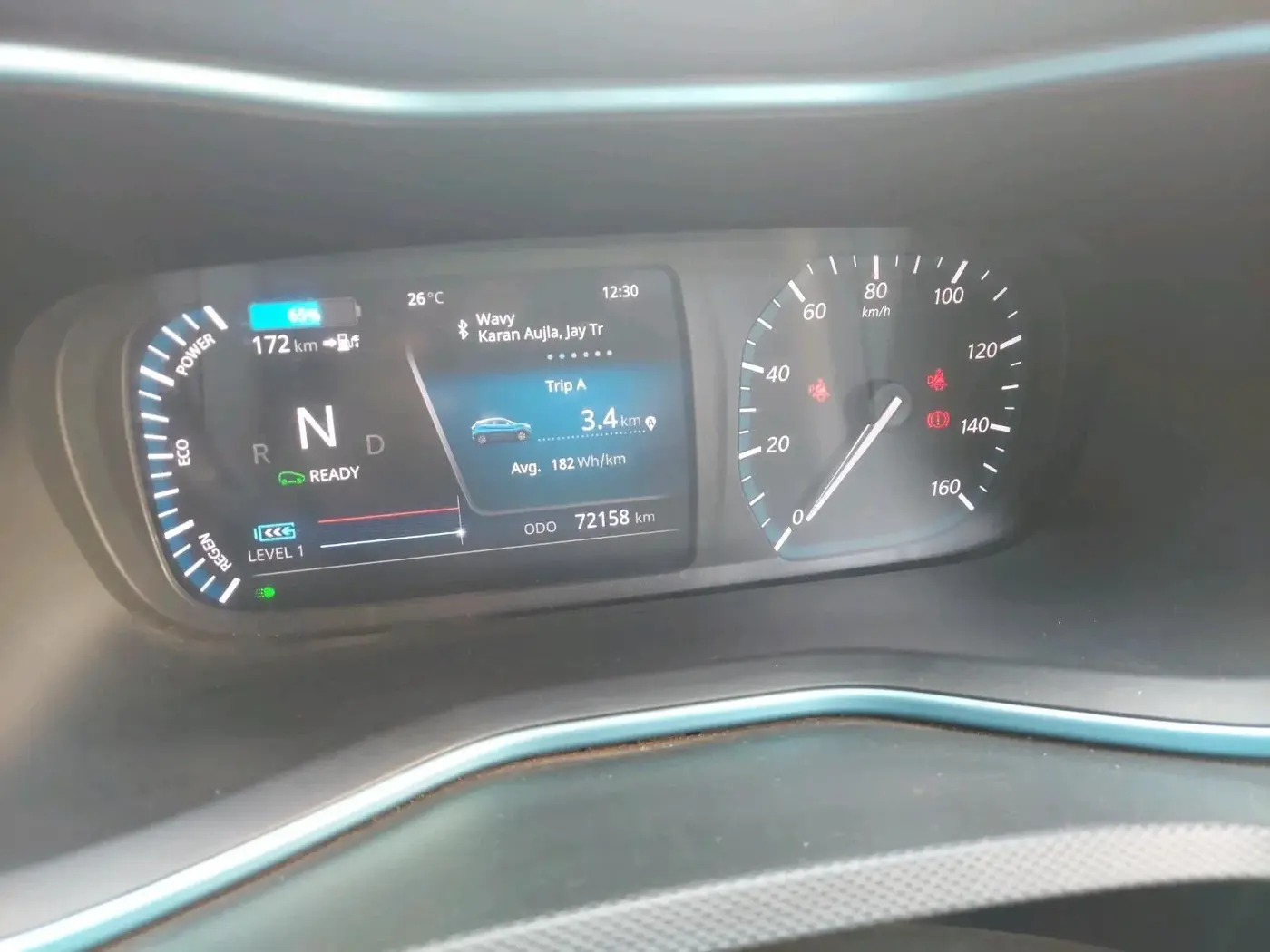 2023 Tata NEXON EV XZ PLUS DARK EDITION, Electric, Automatic, 75,500 km, interior