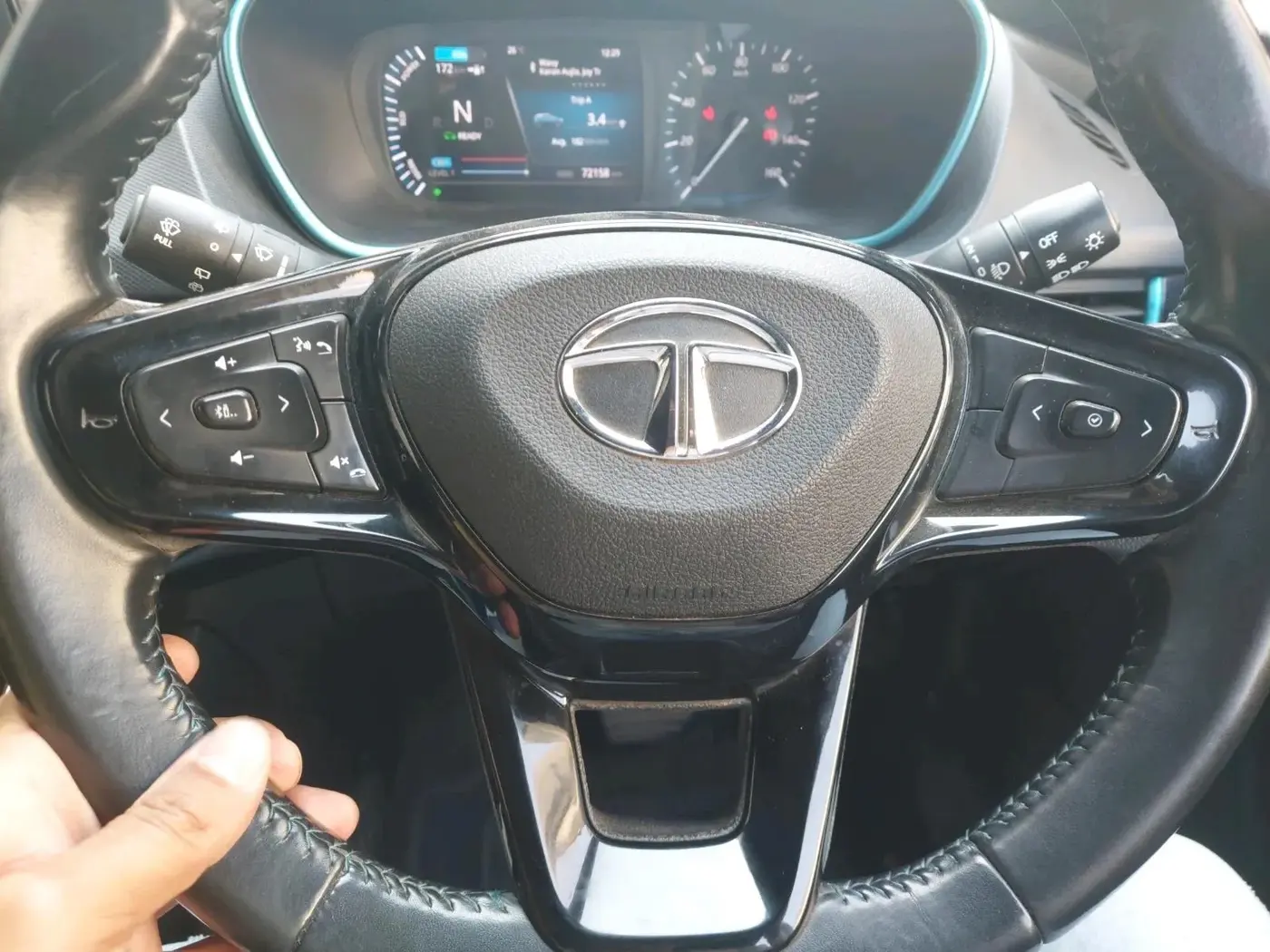 2023 Tata NEXON EV XZ PLUS DARK EDITION, Electric, Automatic, 75,500 km, interior