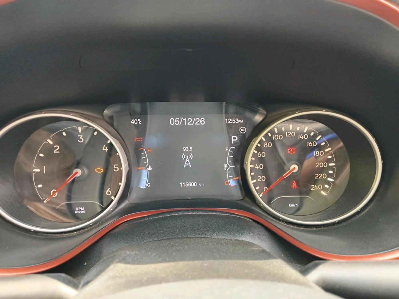 2019 Jeep Compass TRAILHAWK (O) 2.0 4X4, Diesel, Automatic, 1,15,600 km, interior