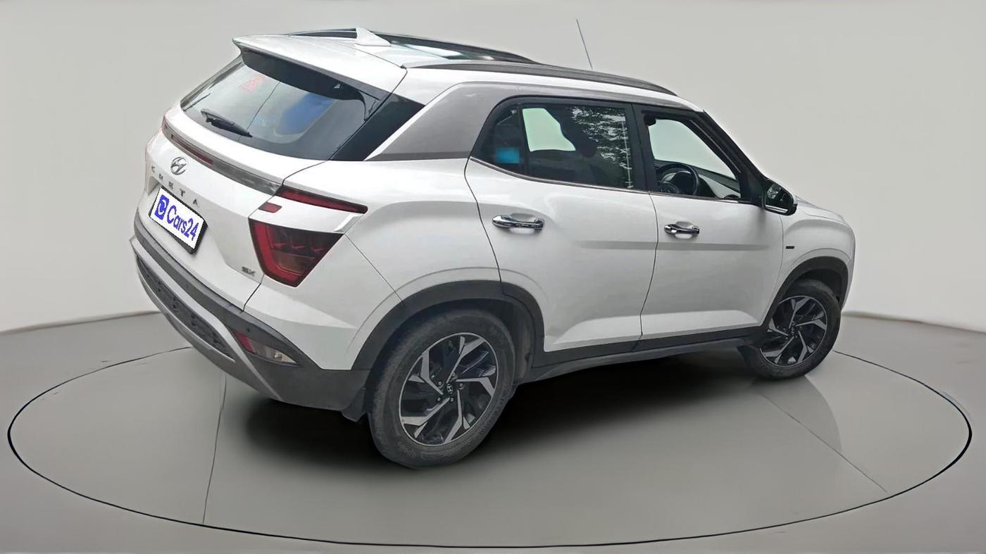 2021 Hyundai Creta SX (O) AT 1.5 DIESEL, Diesel, Automatic, 79,216 km, exterior