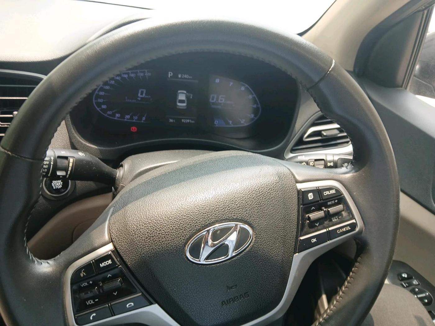 2021 Hyundai Verna SX 1.5 VTVT IVT, Petrol, Automatic, 92,392 km, interior
