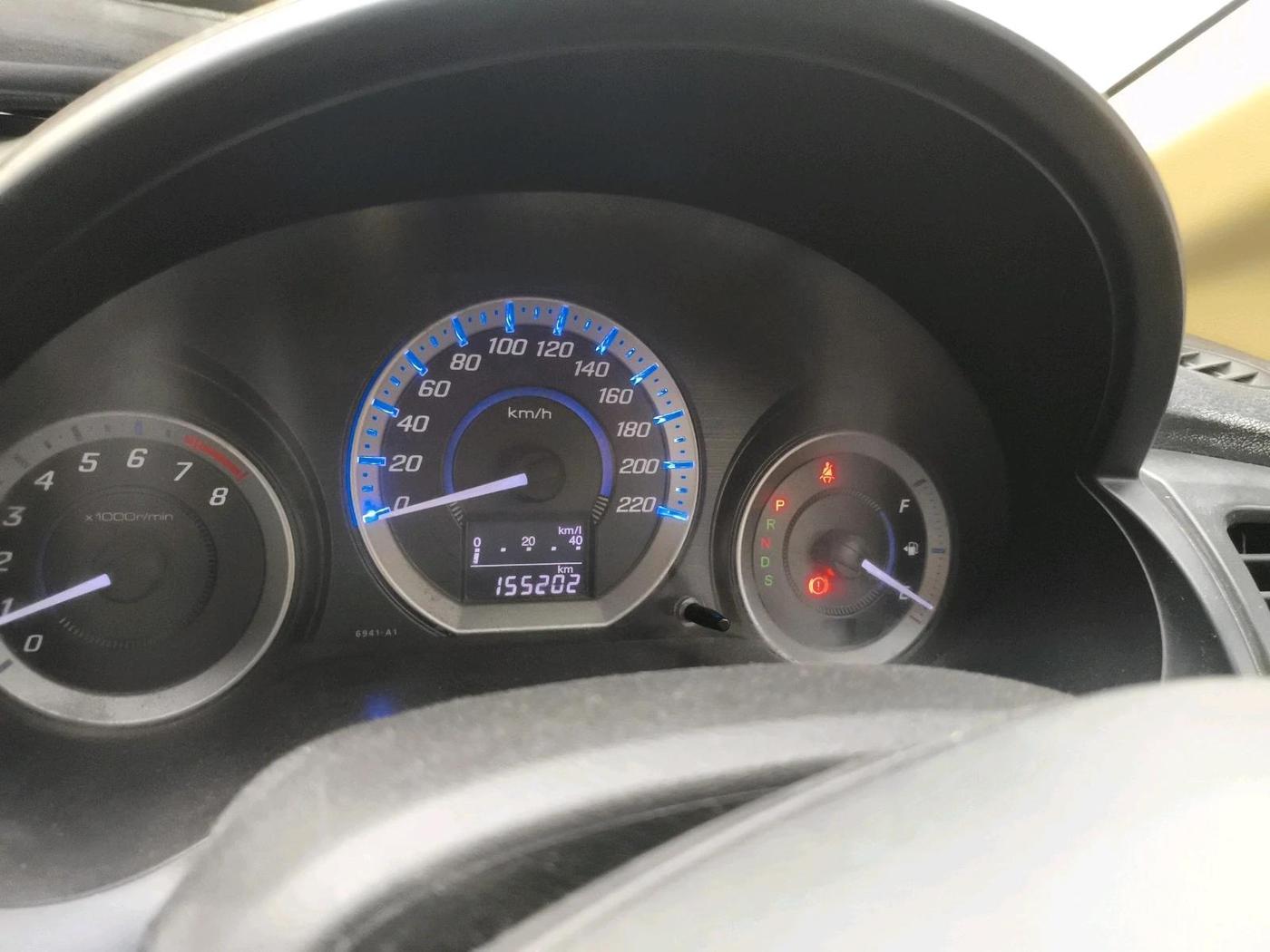 2013 Honda City 1.5L I-VTEC V AT, Petrol, Automatic, 1,55,202 km, interior