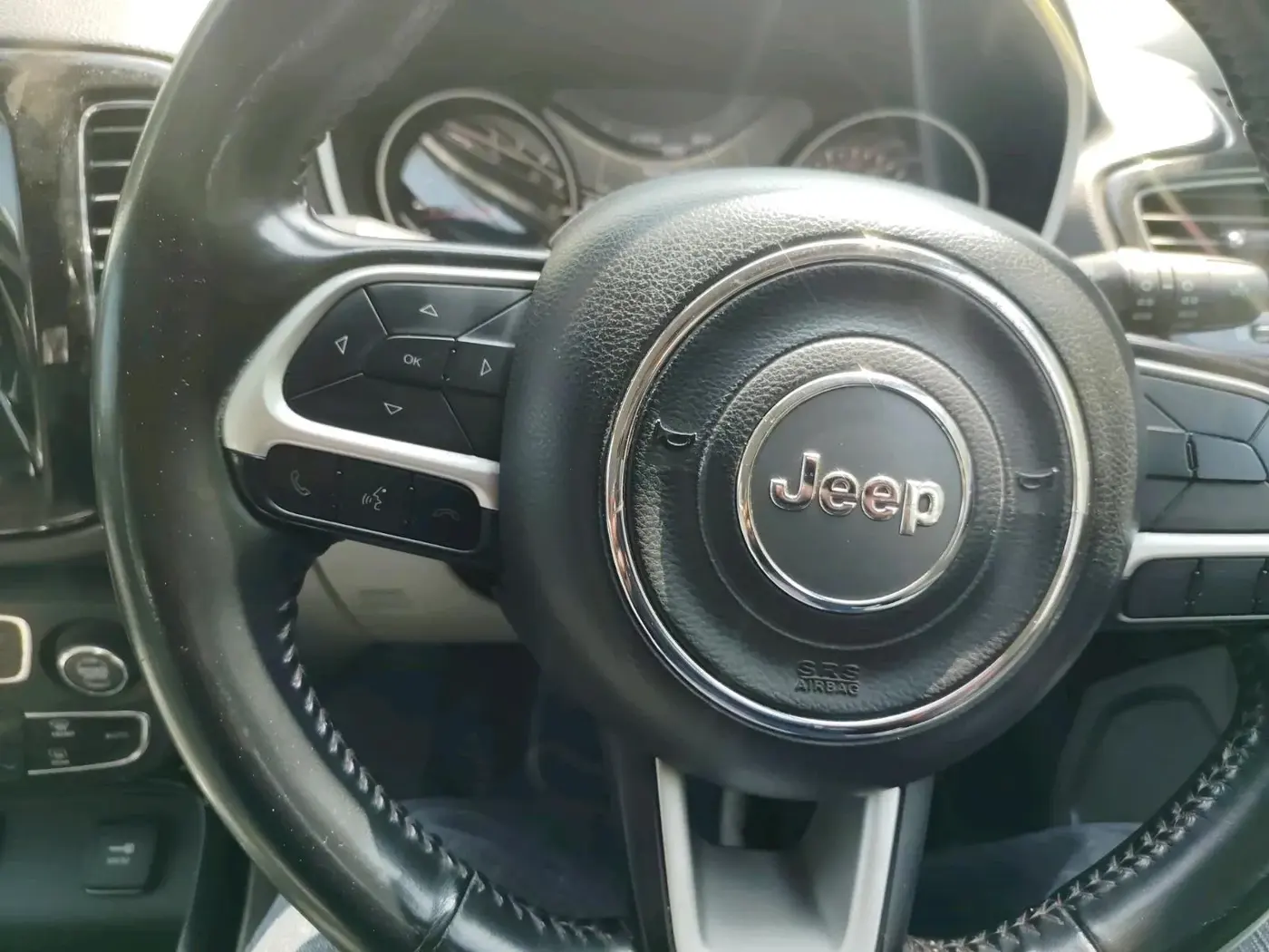 2017 Jeep Compass LIMITED 2.0 DIESEL, Diesel, Manual, 1,14,372 km, interior