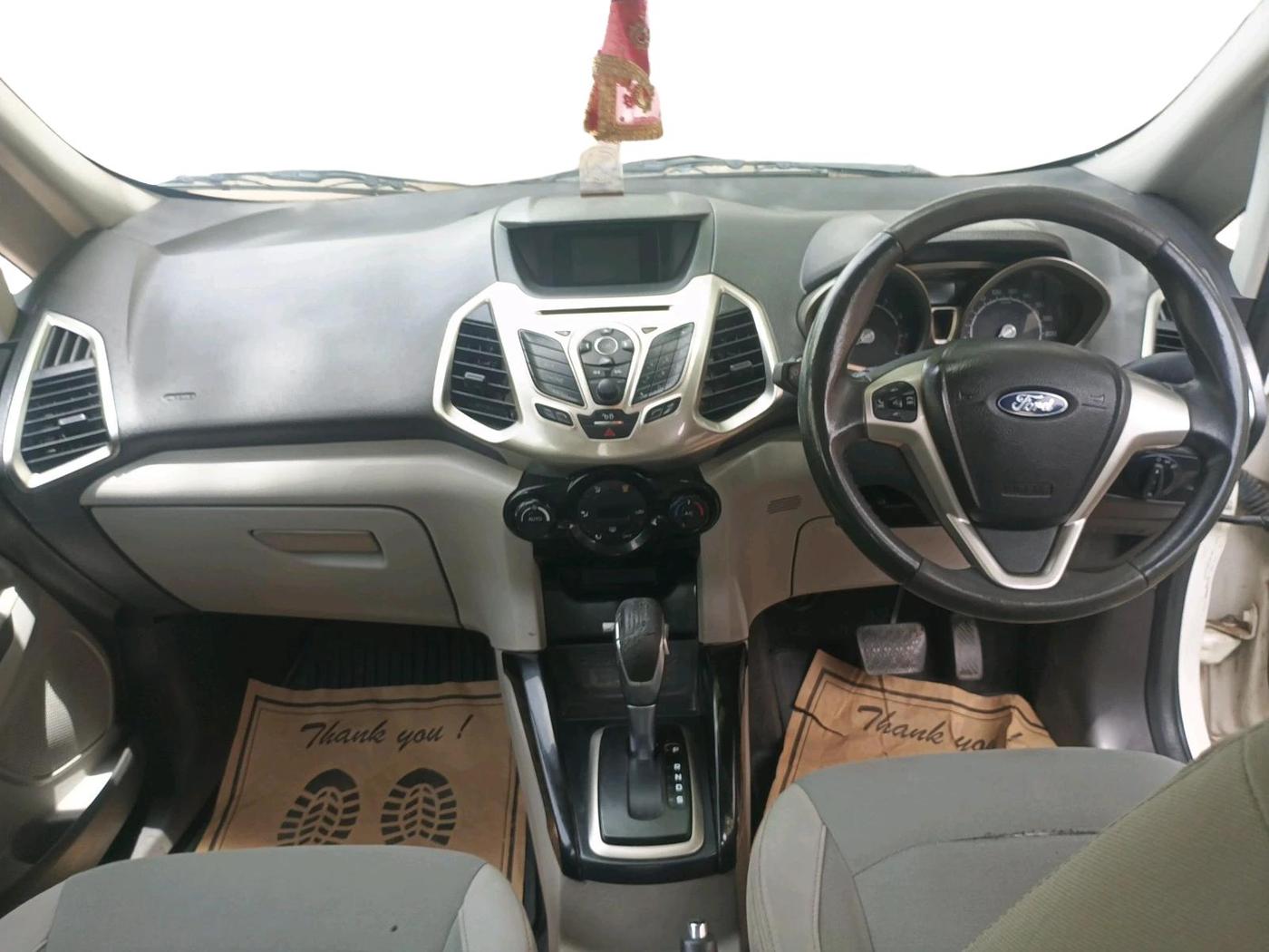 2017 Ford Ecosport TITANIUM 1.5L PETROL AT, Petrol, Automatic, 88,800 km, interior
