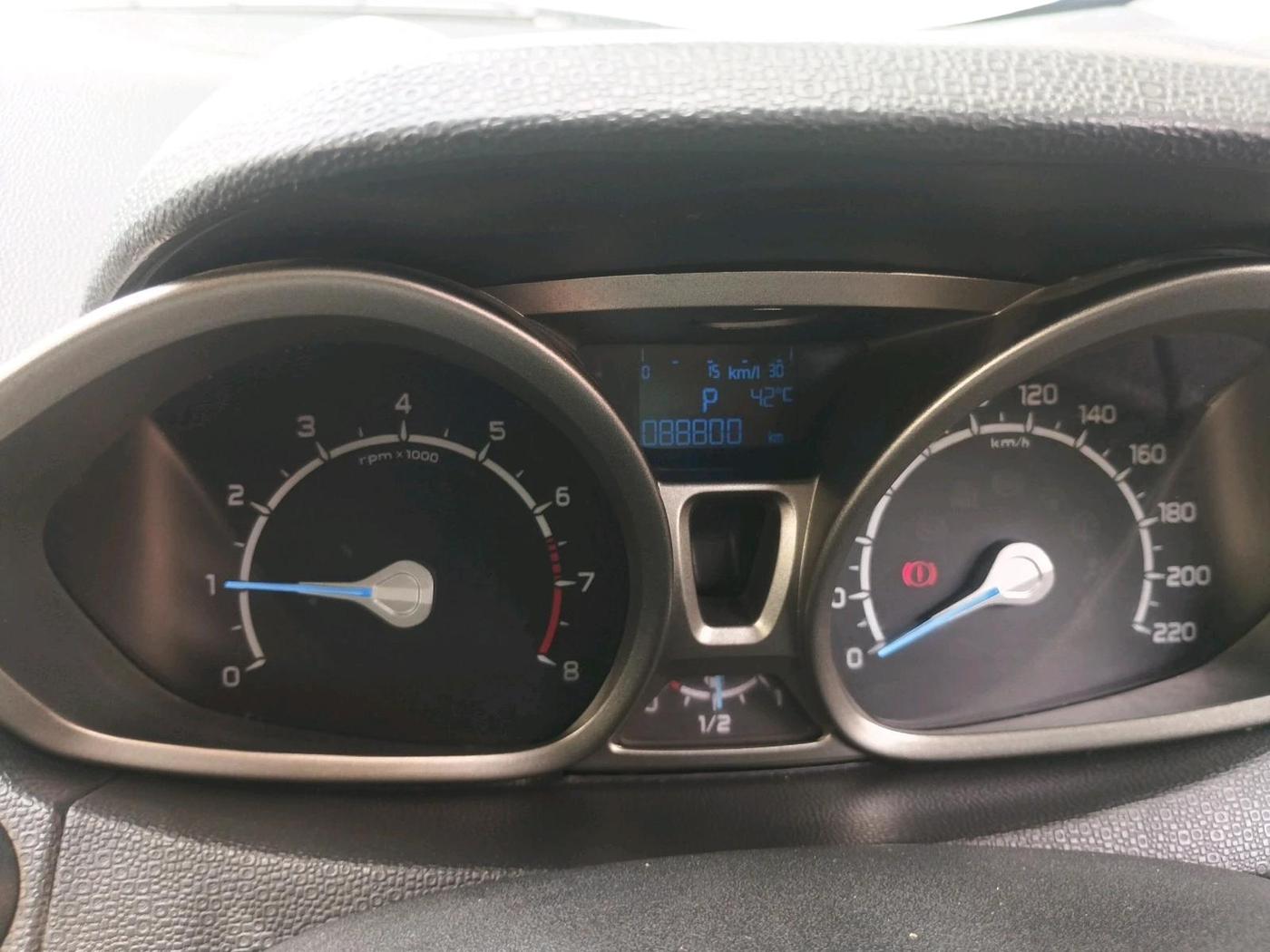 2017 Ford Ecosport TITANIUM 1.5L PETROL AT, Petrol, Automatic, 88,800 km, interior