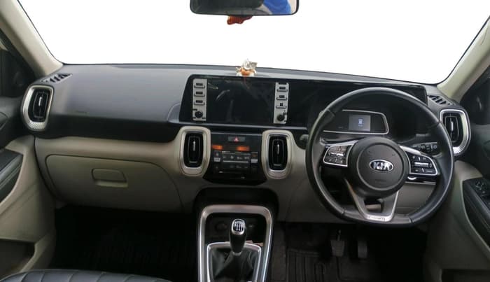 2021 KIA SONET HTX 1.0 IMT, Petrol, Manual, 63,999 km, interior
