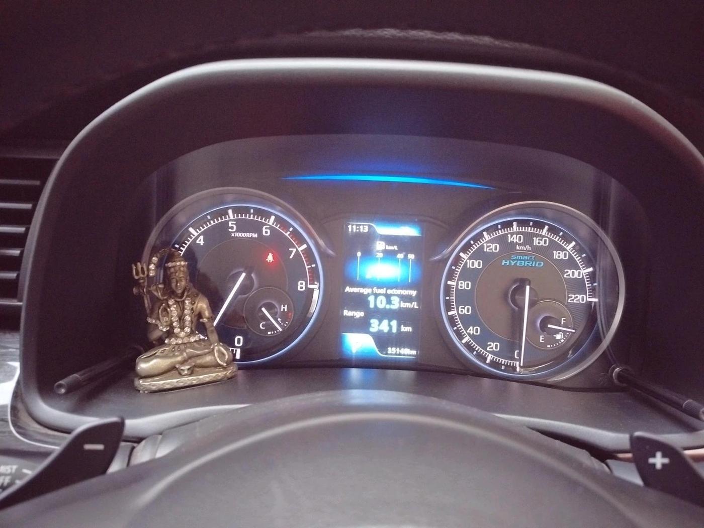 2023 Maruti XL6 ZETA AT, Petrol, Automatic, 35,148 km, interior