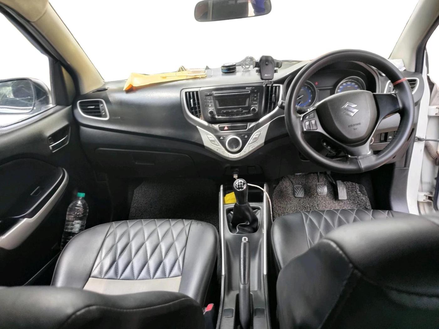 2018 Maruti Baleno DELTA PETROL 1.2, Petrol, Manual, 55,476 km, interior