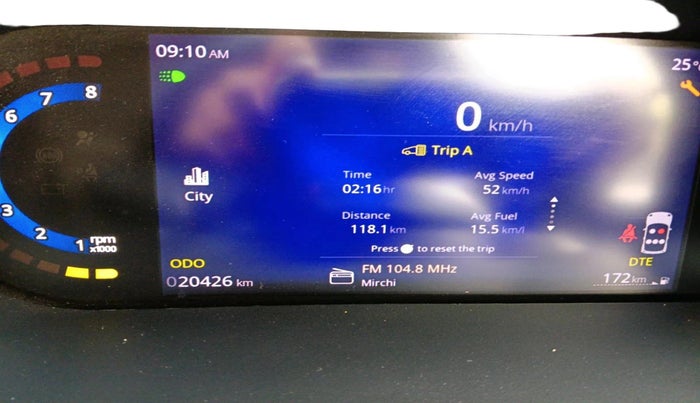 2024 Tata NEXON CREATIVE + SUNROOF 1.2 PETROL, Petrol, Manual, 20,426 km, interior