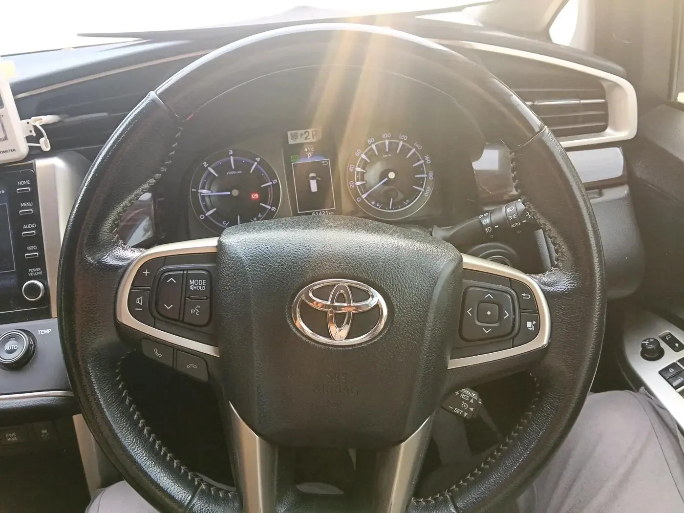 2021 Toyota Innova Crysta 2.4 ZX AT 7 STR, Diesel, Automatic, 61,421 km, interior