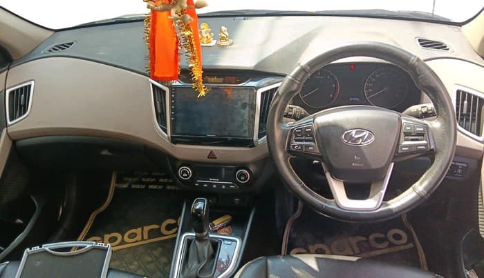 2018 Hyundai Creta SX AT 1.6 DIESEL, Diesel, Automatic, 64,253 km, interior