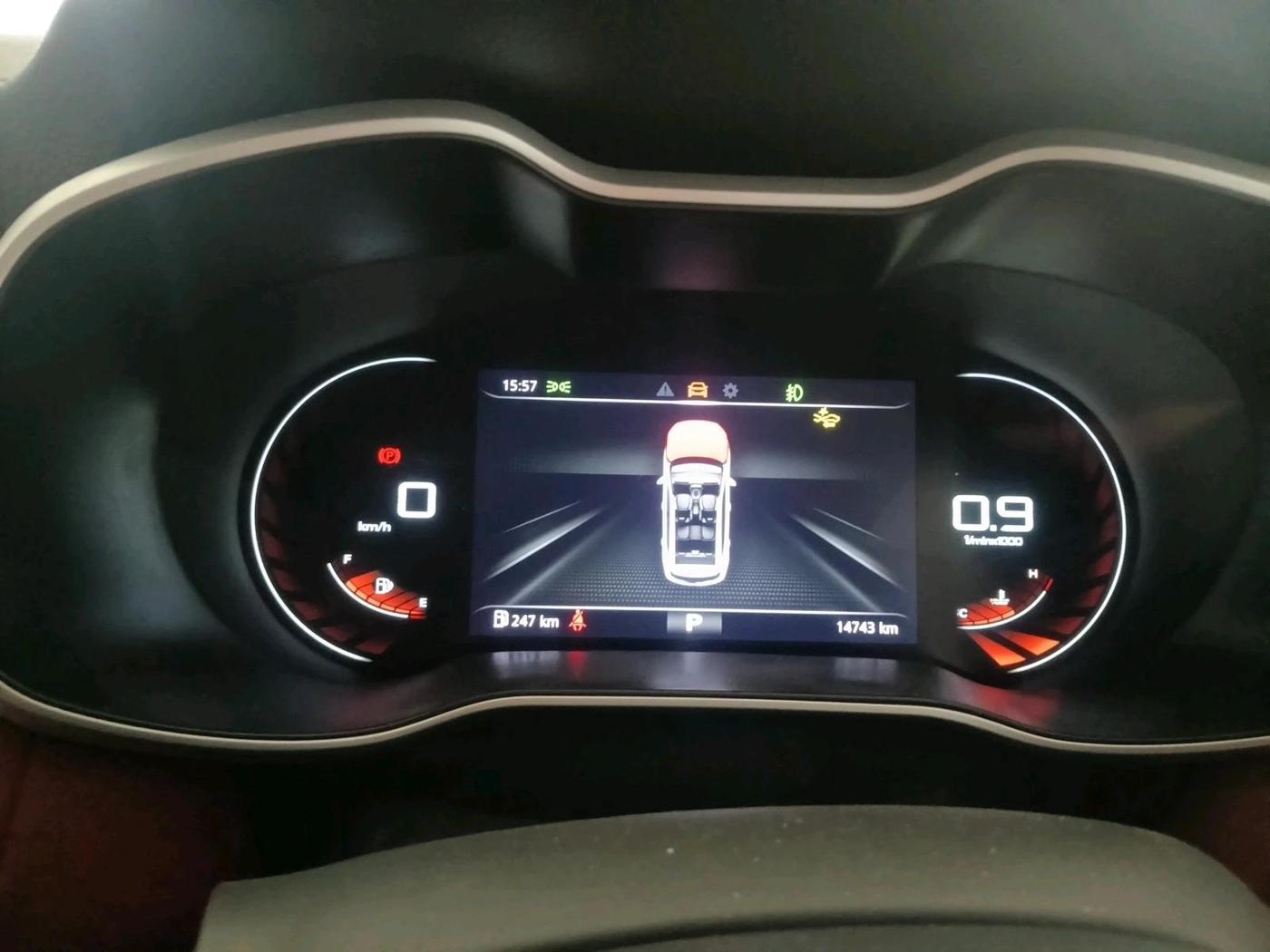 2022 MG ASTOR SAVVY 1.3 TURBO AT S RED, Petrol, Automatic, 14,743 km, interior