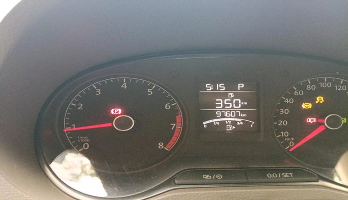 2015 Volkswagen Vento HIGHLINE PETROL AT, Petrol, Automatic, 97,607 km, interior