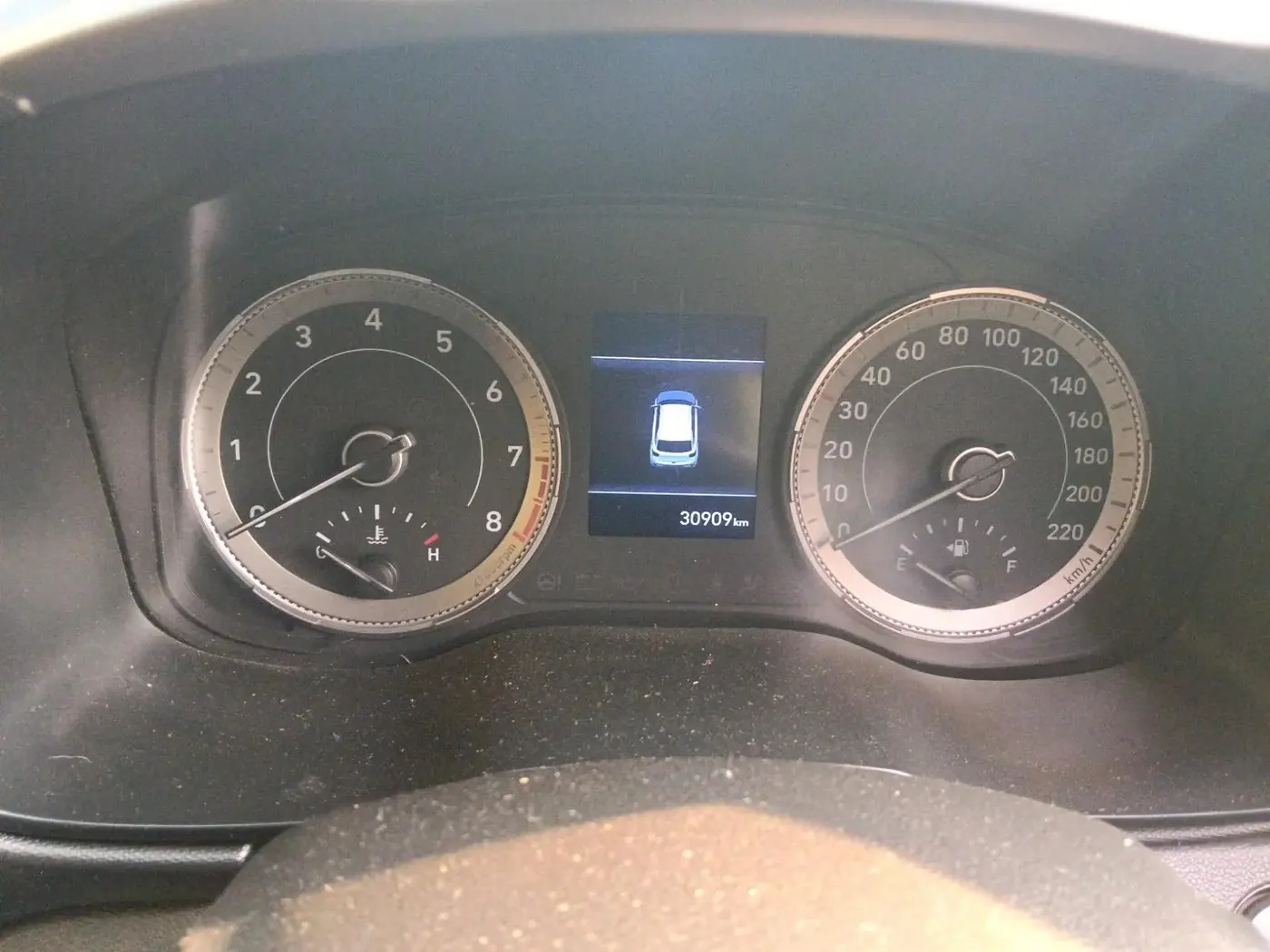 2019 Hyundai VENUE SX 1.0 (O) TURBO IMT, Petrol, Manual, 30,909 km, interior