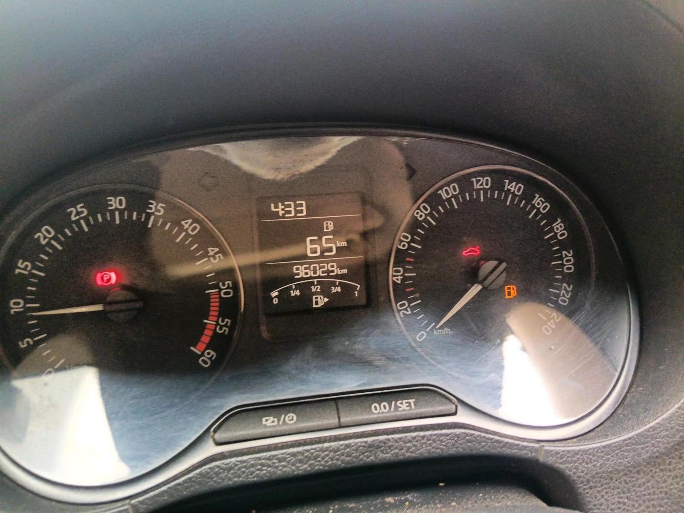 2018 Skoda Rapid AMBITION 1.5 TDI, Diesel, Manual, 96,029 km, interior