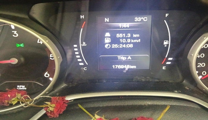 2017 Jeep Compass LONGITUDE (O) 2.0 DIESEL, Diesel, Manual, 1,76,948 km, interior