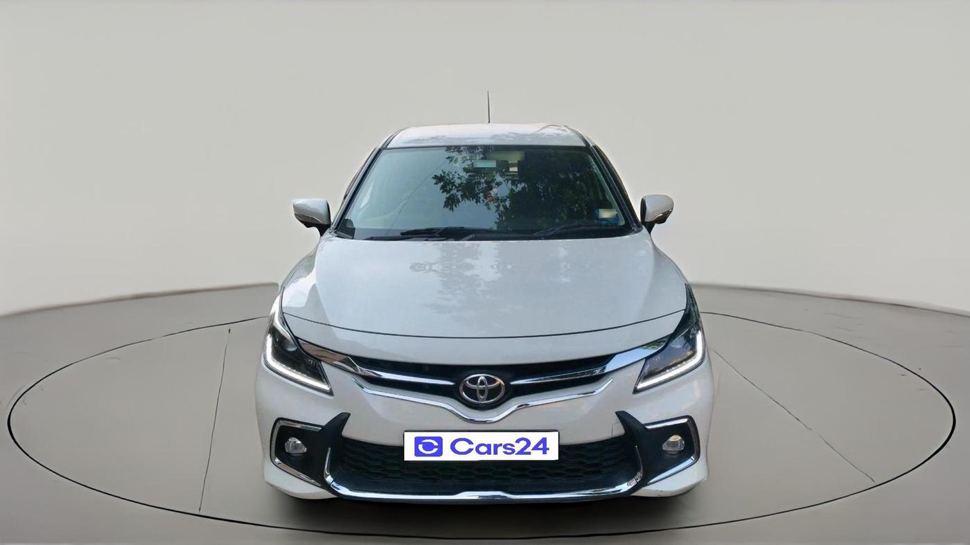 2025 Toyota Glanza V AMT, Petrol, Automatic, 9,026 km, exterior