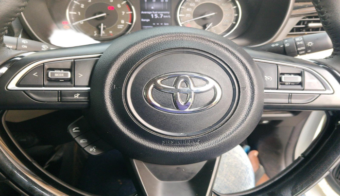 2025 Toyota Glanza V AMT, Petrol, Automatic, 9,026 km, interior