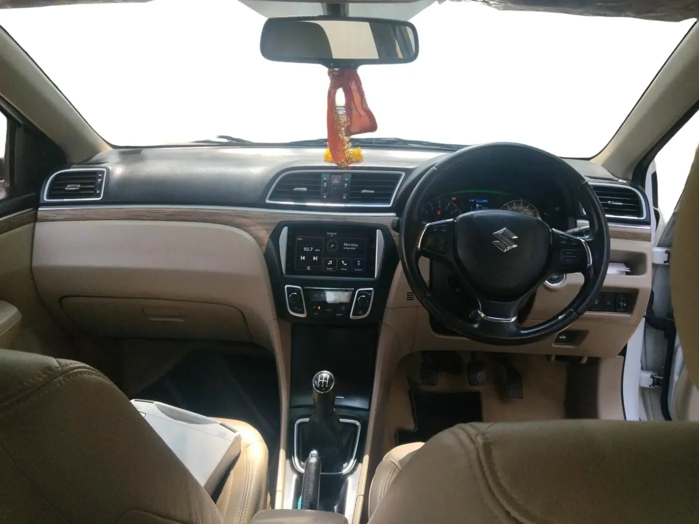 2021 Maruti Ciaz ALPHA 1.5 SHVS PETROL, Petrol, Manual, 47,663 km, interior